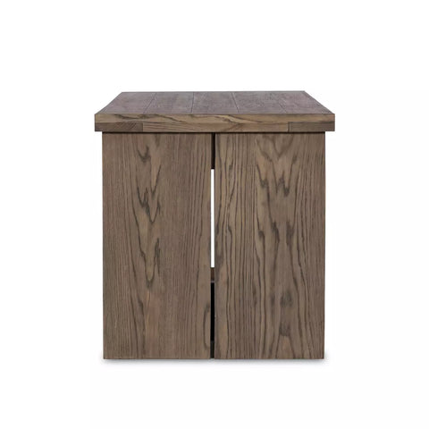 Warby Desk - Worn Oak Veneer