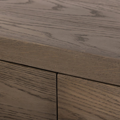 Warby 6 Drawer Dresser - Worn Oak Veneer