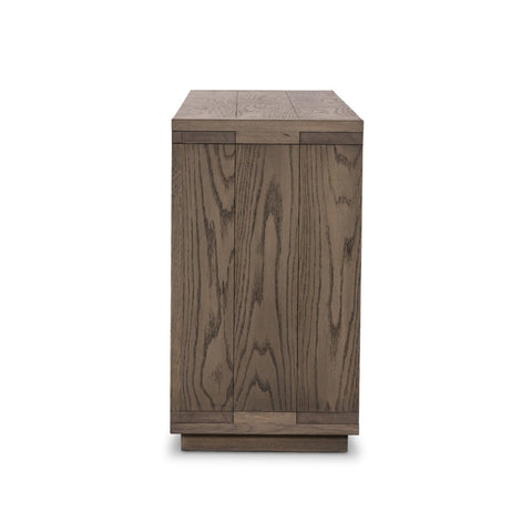 Warby 6 Drawer Dresser - Worn Oak Veneer