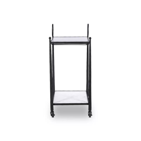 Oakmont Bar Cart - Hammered Gunmetal