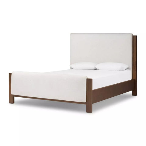 Willem Bed -King - Saddle Tan Oak Veneer