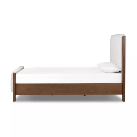 Willem Bed -King - Saddle Tan Oak Veneer