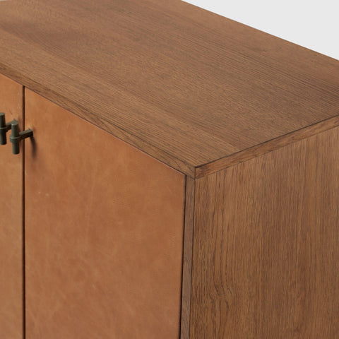 Posada Small Cabinet - Amber Oak Veneer