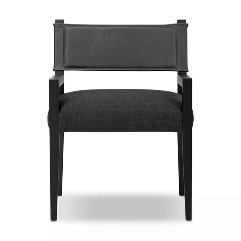 Ferris Dining Arm Chair - Palermo Black