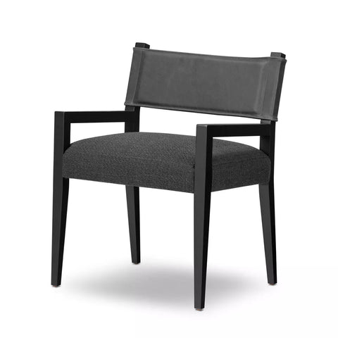 Ferris Dining Arm Chair - Palermo Black