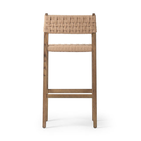 Hamlin Bar Stool - Double Twisted Paper Cord