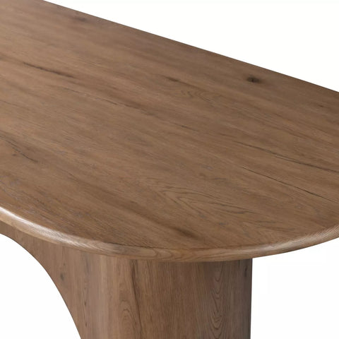 Olexey Oval Dining Table - Light Oak