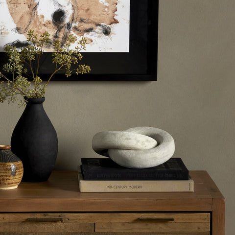 Reclaimed Wood Knot - Ivory