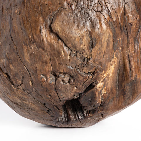 Burl Wood Ball - Natural Milpa