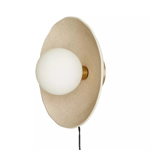 Organic Ceramic Sconce