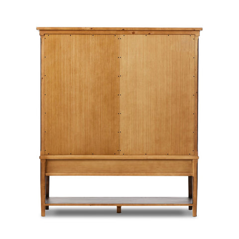 Brimley Wide Cabinet - Aged Pine