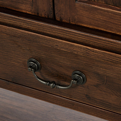 Brimley Wide Cabinet - Aged Pine
