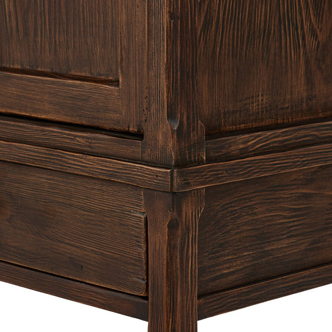Brimley Wide Cabinet - Aged Pine