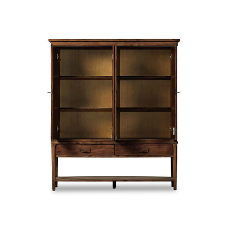Brimley Wide Cabinet - Aged Pine