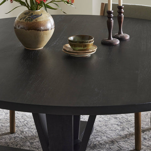Cobain Dining Table - 72" - Flint Black
