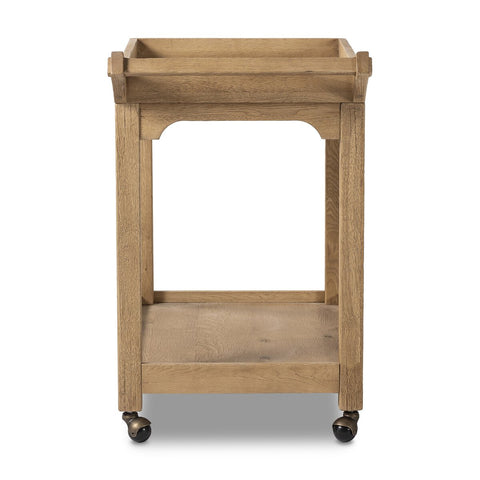 Myakka Bar Cart - Worn Oak