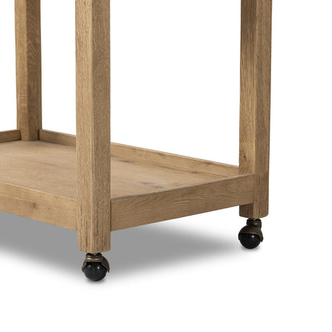 Myakka Bar Cart - Worn Oak