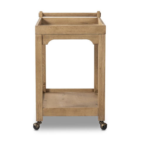 Myakka Bar Cart - Worn Oak