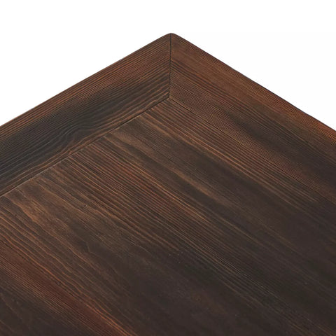 The 1500 Kilometer Dining Table - Aged Brown