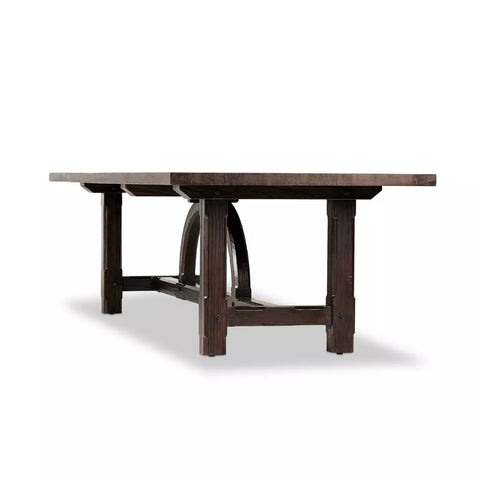 The Arch Dining Table - Medium Brown Fir Veneer