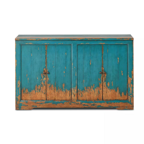 It Takes an Hour Sideboard - 63" - Distressed Blue