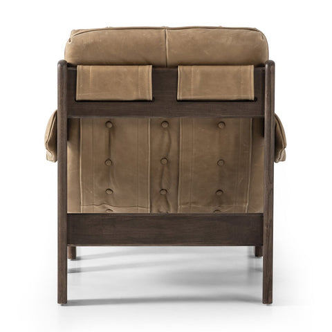 Halston Chair w/ Ottoman - Palermo Drift