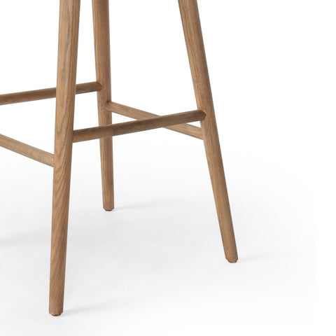 Hannah Swivel Bar Stool - Kerbey Ivory