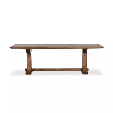 Ashwin Dining Table - Brown Oak