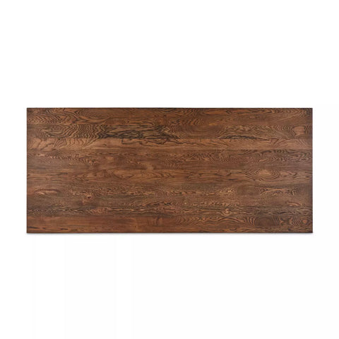 Ashwin Dining Table - Brown Oak