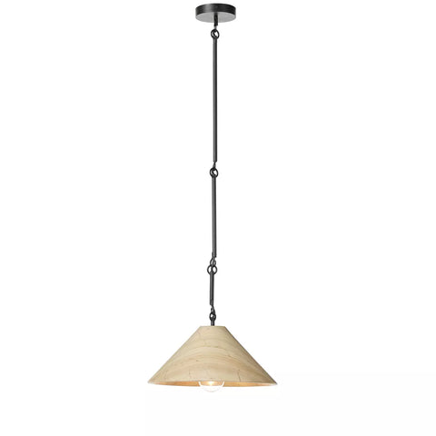 Concetta Pendant - Ecru Marble Solid