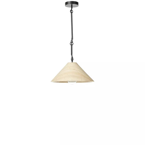 Concetta Pendant - Ecru Marble Solid