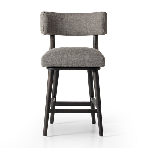 Cardell Swivel Counter Stool - Alcala Nickel