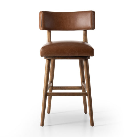 Cardell Swivel Bar Stool - Sonoma Chestnut