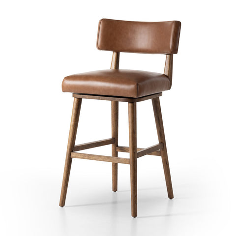 Cardell Swivel Bar Stool - Sonoma Chestnut