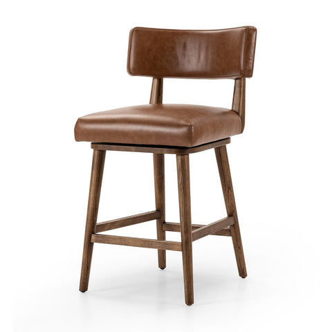 Cardell Swivel Counter Stool - Sonoma Chestnut