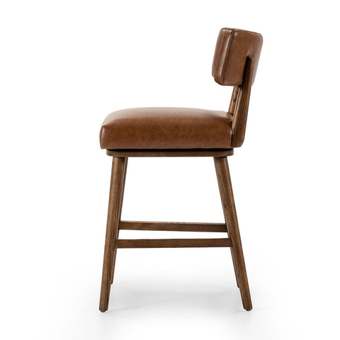 Cardell Swivel Counter Stool - Sonoma Chestnut