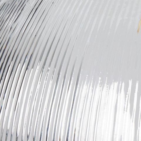 Bradford Pendant - Faceted Clear Glass