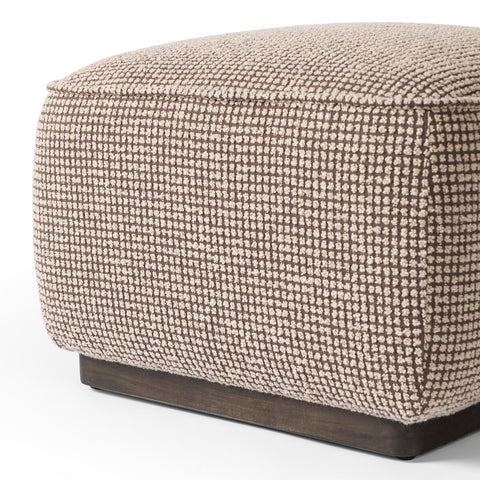 Sinclair Square Ottoman 21" - Barrow Taupe