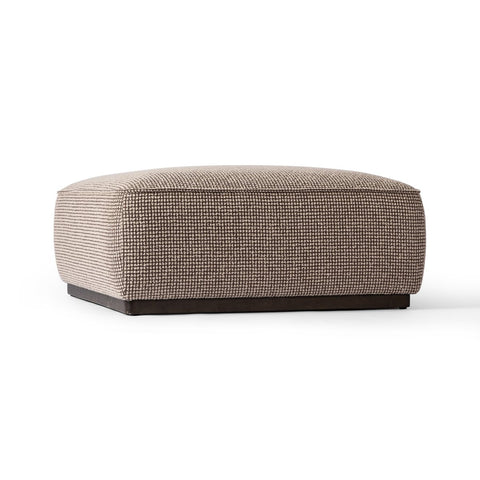 Sinclair Square Ottoman 36" - Barrow Taupe