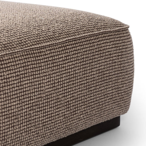 Sinclair Square Ottoman 36" - Barrow Taupe