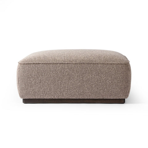 Sinclair Square Ottoman 36" - Barrow Taupe