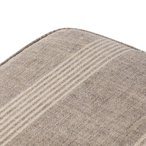 Sinclair Square Ottoman 36" - Manchester Flint