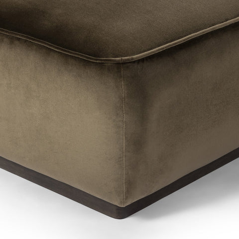 Sinclair Square Ottoman 36" - Surrey Olive