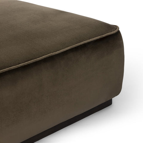 Sinclair Square Ottoman 36" - Surrey Olive