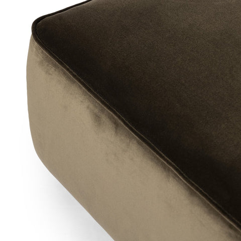 Sinclair Square Ottoman 36" - Surrey Olive
