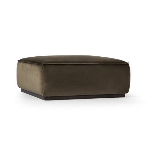 Sinclair Square Ottoman 36" - Surrey Olive