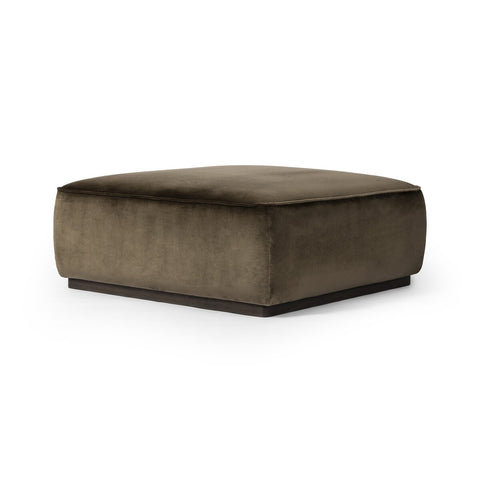 Sinclair Square Ottoman 36" - Surrey Olive