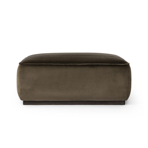 Sinclair Square Ottoman 36" - Surrey Olive