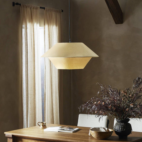 Mccarthy Pendant - Beige Linen