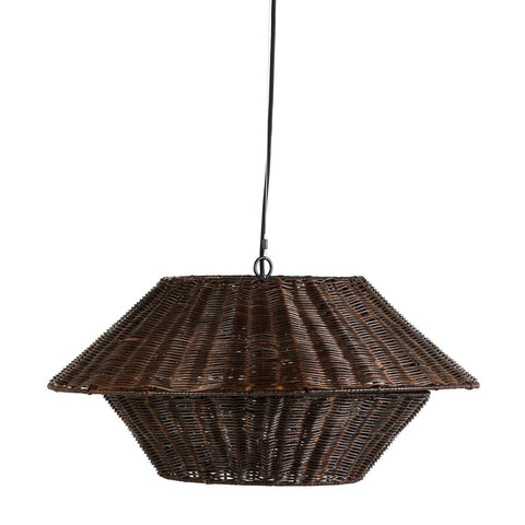 Mccarthy Pendant - Brown Rattan